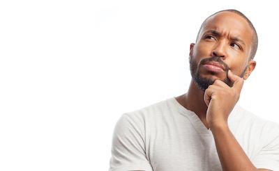 invisalign medina | A man thinking about getting Invisalign