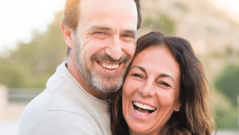 A couple laughing | Dentist Medina, OH