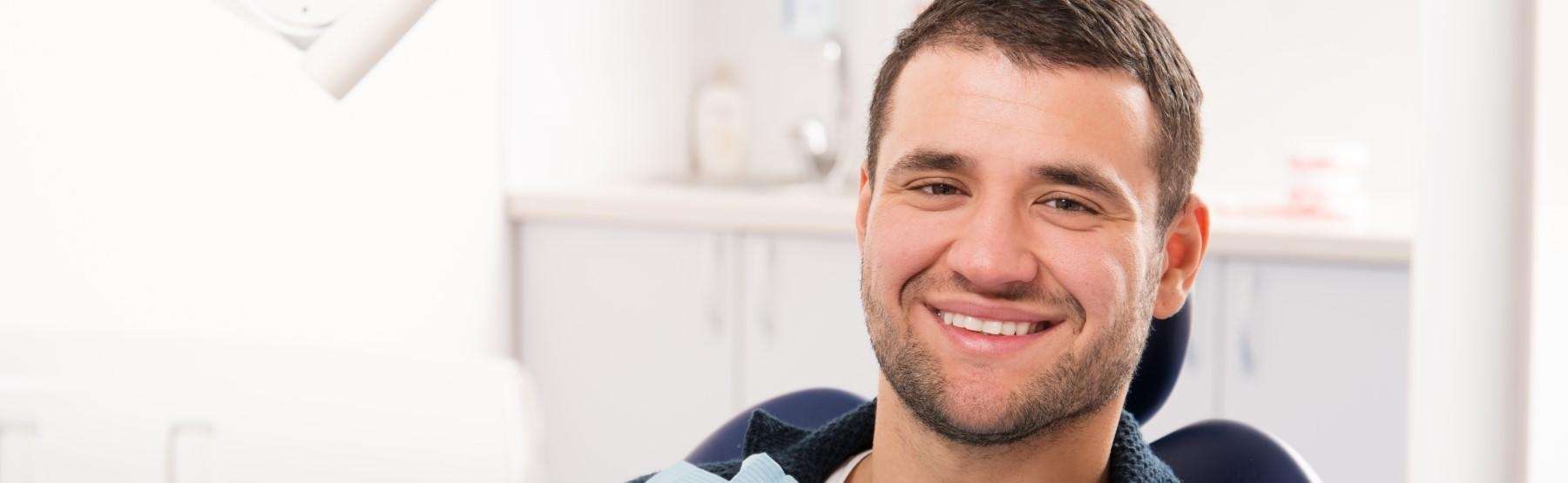 emergency root canal medina | man smiling at dentist