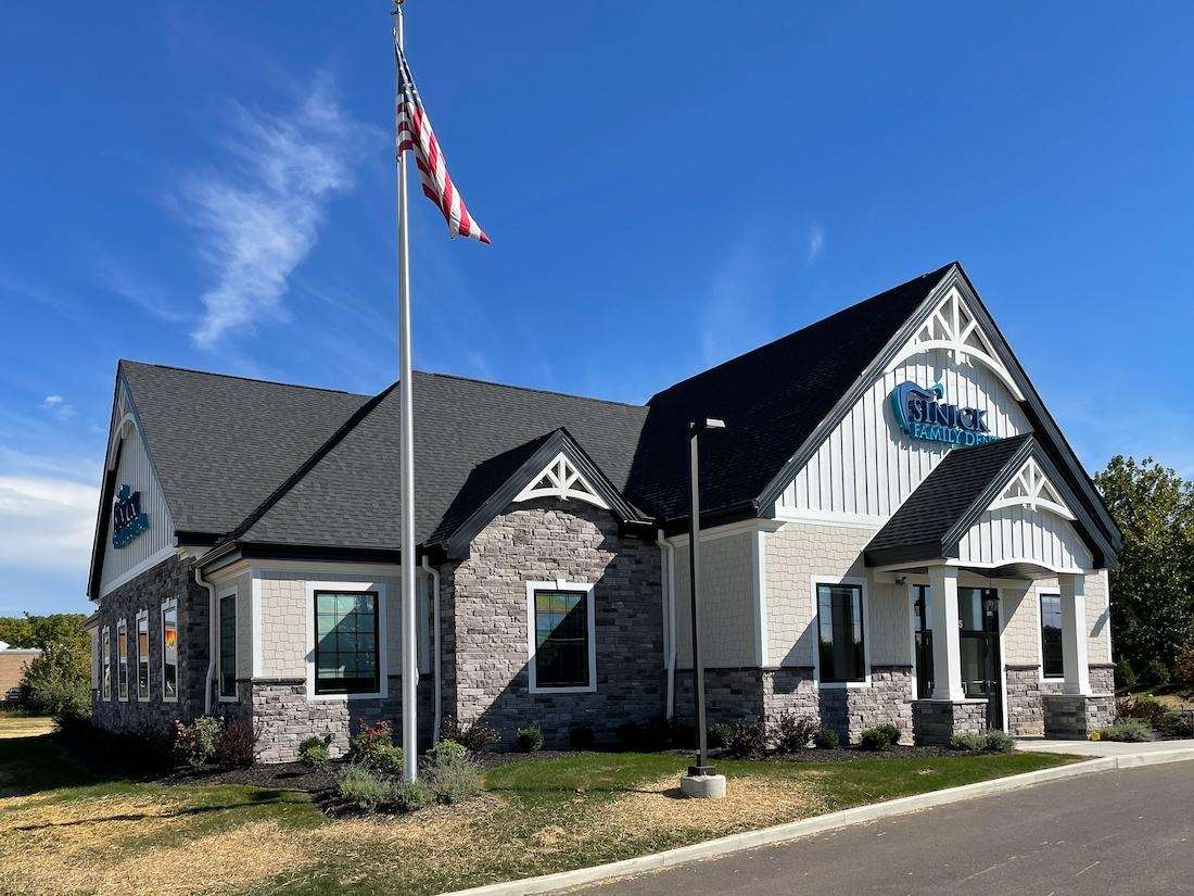 dentist medina | exterior of Sinick Family Dental's building