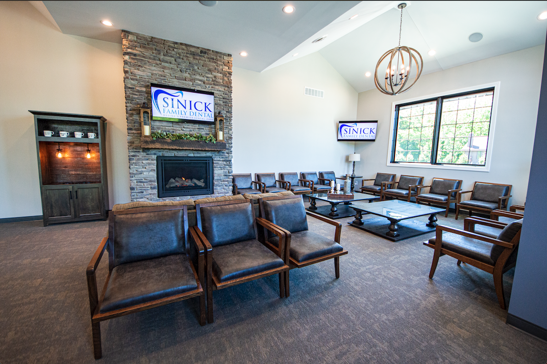 dentist medina | waiting room of Sinick Family Dental