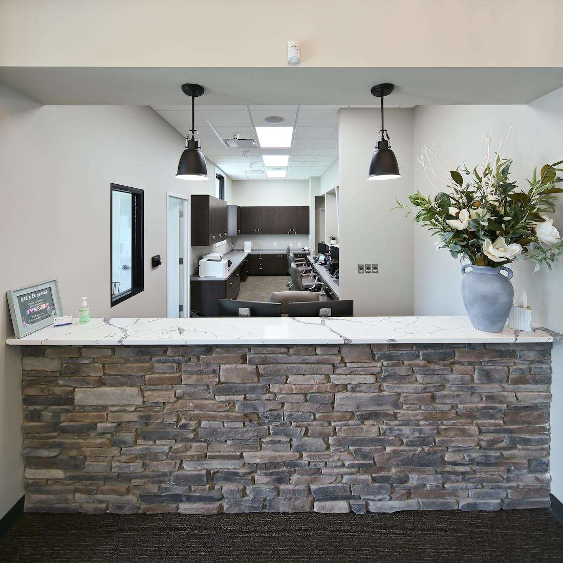 dentist medina | Patient intake at Sinick Family Dental