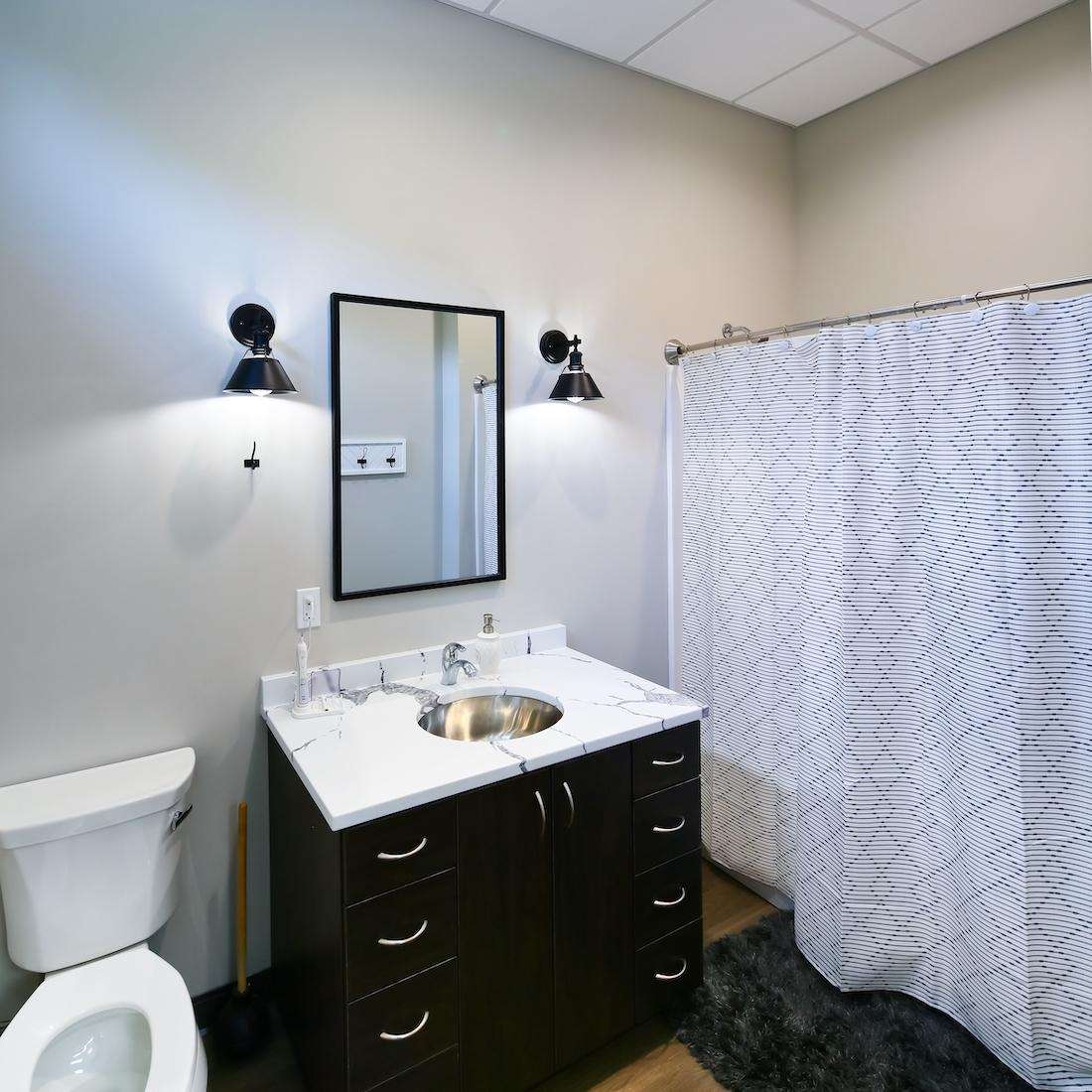 medina dentist | Bathroom of Sinick Family Dental
